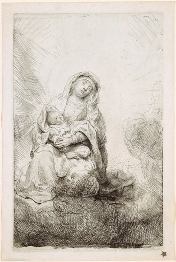 Madonna in the Clouds