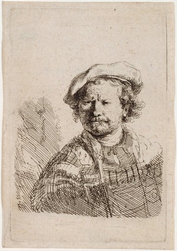Self-Portrait with Cap