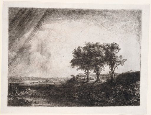 The Landscape with Three Trees
