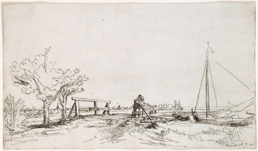 The Bridge at Klein Kostverloren on the Amstel ("Six Bruggetje")