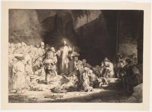 Christ Healing the Sick ("Hundred Guilder Print")