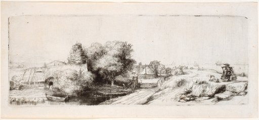 The Landscape with the Fisherman (now: View of the Diemerdijk with Milkman)