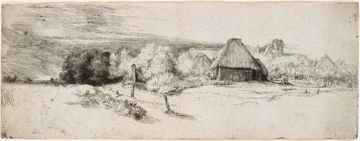 The Landscape with Trees, Farmhouses, and the Tower