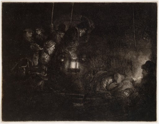 The Adoration of the Shepherds, by Lantern Light