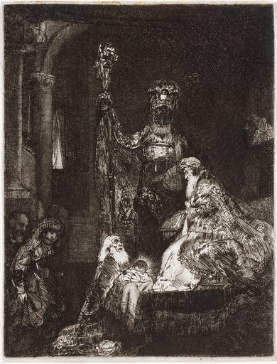 The Presentation in the Temple by Candlelight