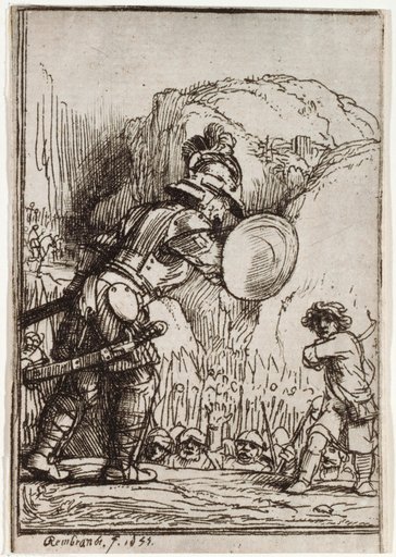 David and Goliath