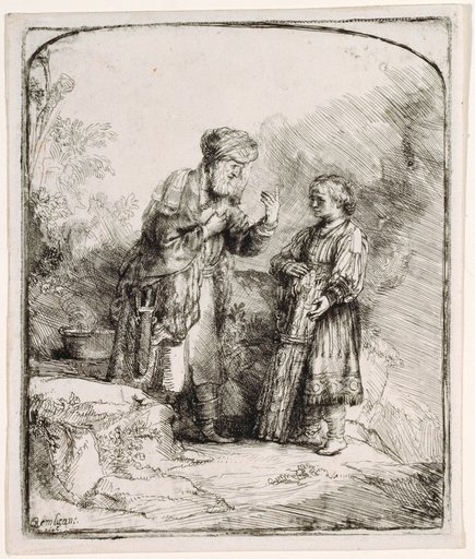 Abraham and Isaac in Conversation