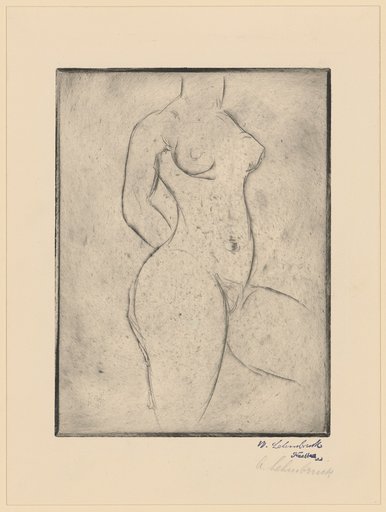 Female Nude, Torso