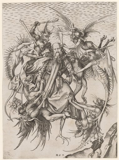 St. Antonius Tormented by Demons
