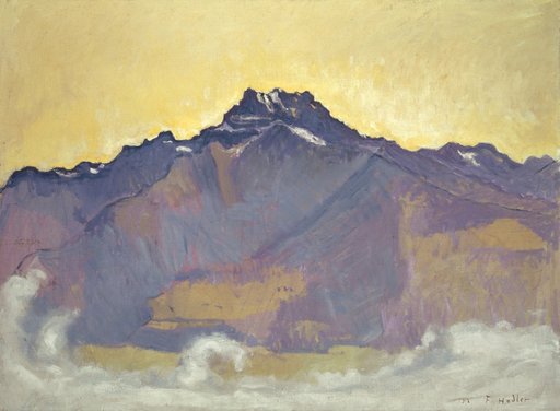 The Dents du Midi from Chesières