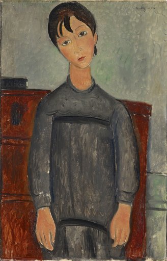Girl in a Black Apron