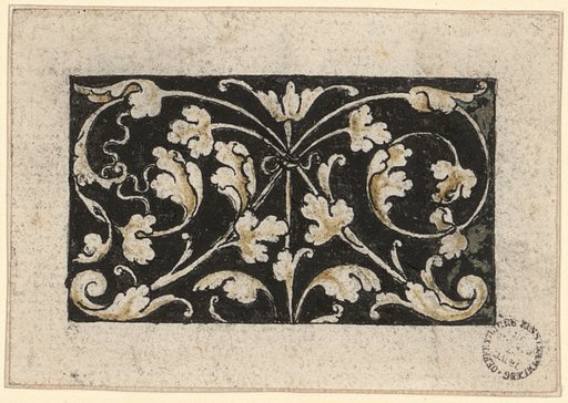 Cross-filling with leafy vines