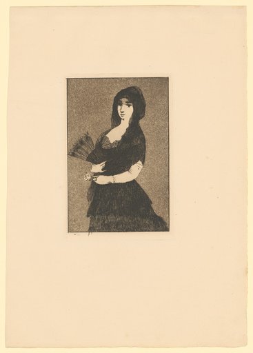 Exotic Flower (The Woman with the Mantilla)