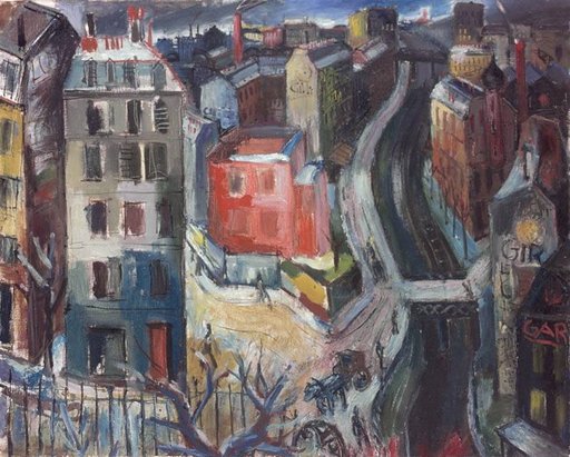 City Scene, Paris