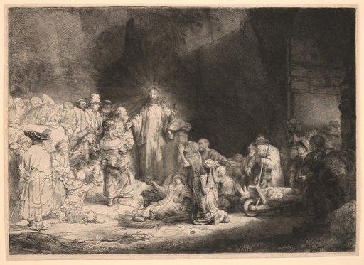 Christ Healing the Sick ("Hundred Guilder Print")