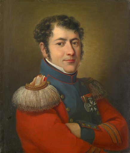 Portrait of the Staff Sergeant Leonhard Miville-Keller