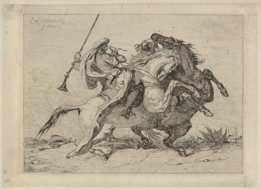 Meeting of the Moorish Cavalry