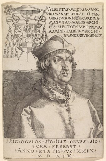 Cardinal Albrecht of Brandenburg (The Young Cardinal)