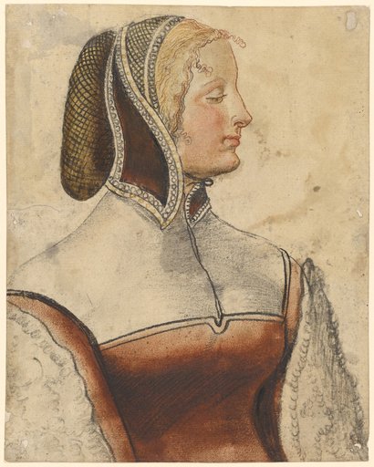 Bust of a Young Woman in Profile