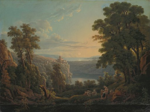 Italian Landscape: Lago di Nemi
