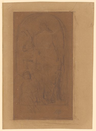 King David with a Harp