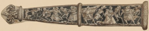 Dagger Sheath with Dance of Death
