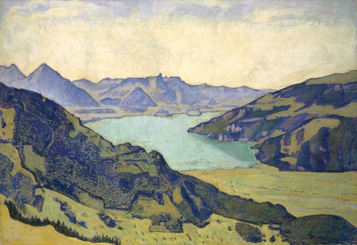 Lake Thun as Seen from Breitlauenen