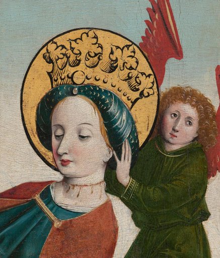 The Body of Saint Catherine is Raptured by Angels to Mount Sinai