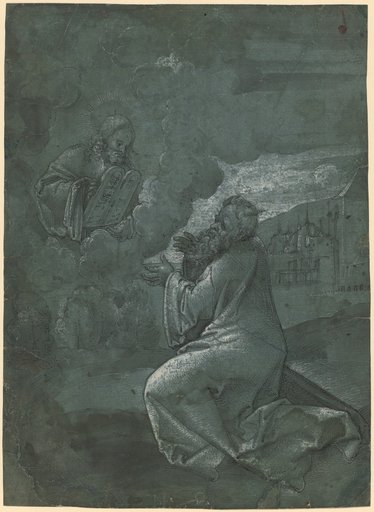 Moses Receiving the Tablets of the Law from God the Father