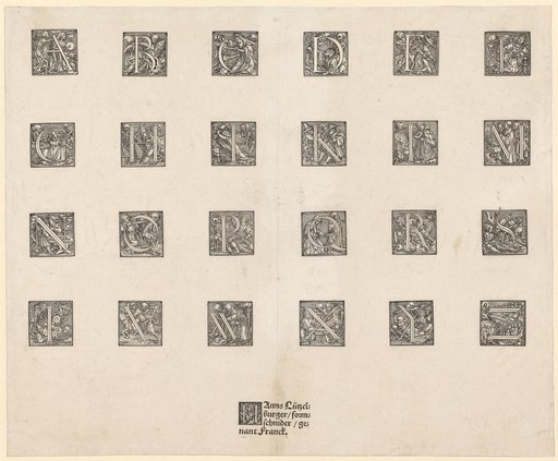 Latin Capital Letters (So-called Death Alphabet)