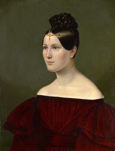 Portrait of Baroness Auguste von Eichthal