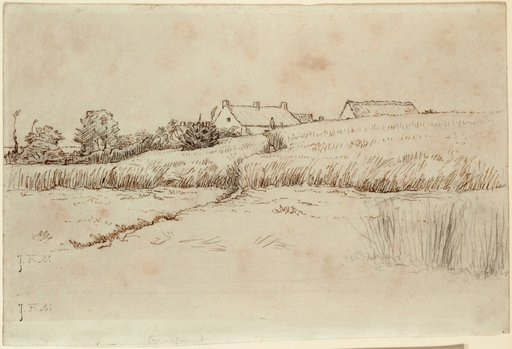 Field with Farmhouses