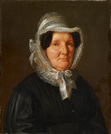 Portrait of Carolina Sophia Charlotte Linder-Lichtenhahn