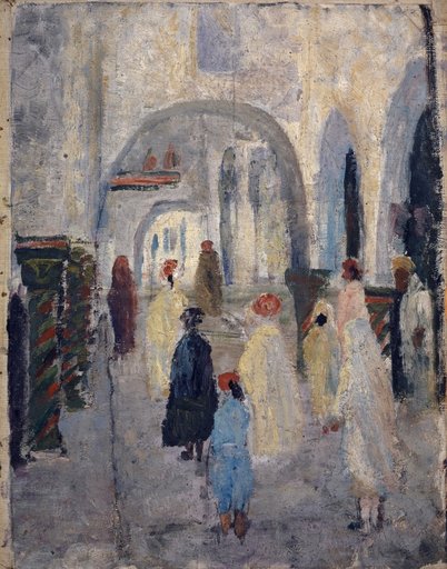 Arcade Street in a North African City