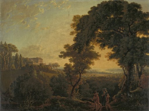 Rolling Landscape with a Castle