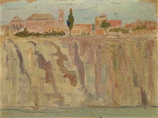 Toledo Over the Rocky Bank of the Tagus