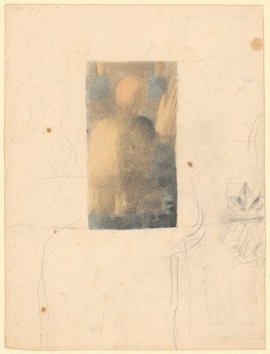 Detail Study for "Hands Raised"