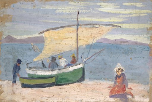 Fishing Boat on the Beach