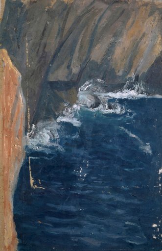 Surf on a Rocky Coast