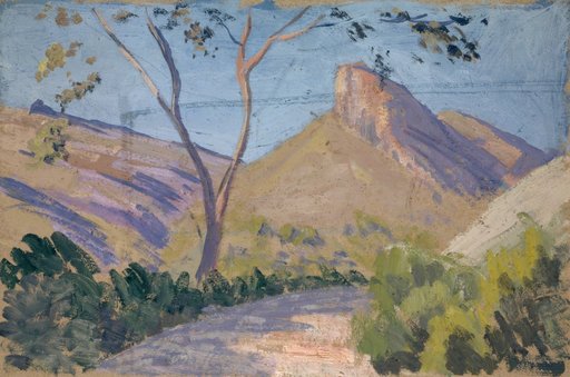 Path in a Mountainous Valley on Mallorca