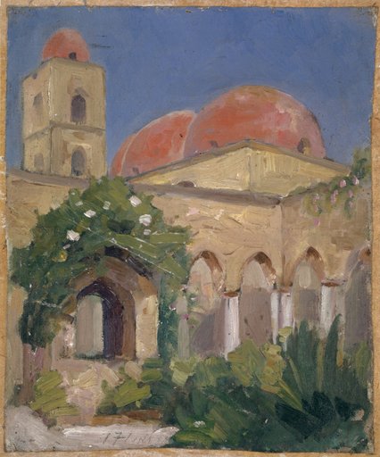 Cloister of San Giovanni degli Eremiti in Palermo