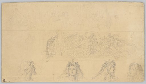 Idea Sketches for "The Beautiful Melusine"