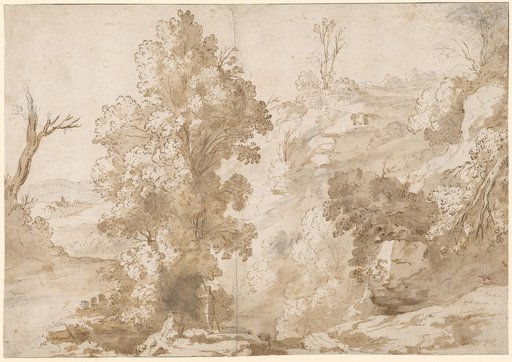 Landscape with a Wooded Ravine