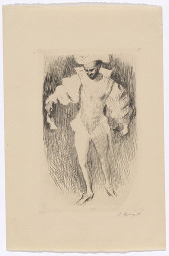 Francisco d'Andrade as Don Juan with Hat on Head