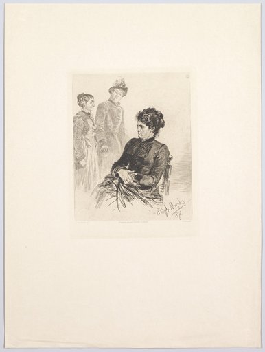 Silent Participation (also: Three Ladies, or: The Indignant Housewife)