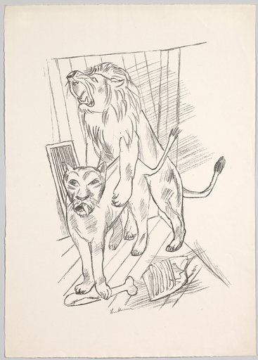 Pair of Lions