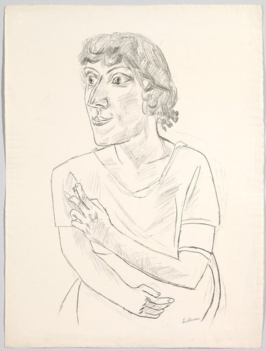 Sarika with a Cigarette