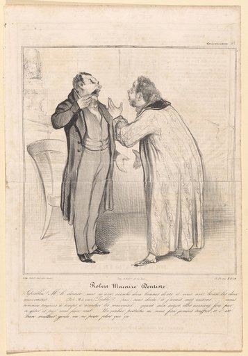 Robert Macaire, Dentist