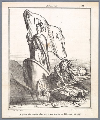 The Reactionary Press Vainly Trying to Put a Stick in the Wheels