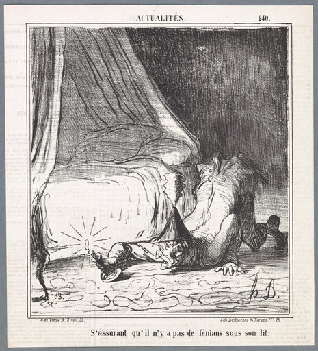 Ensuring There Are No Fenians Under His Bed